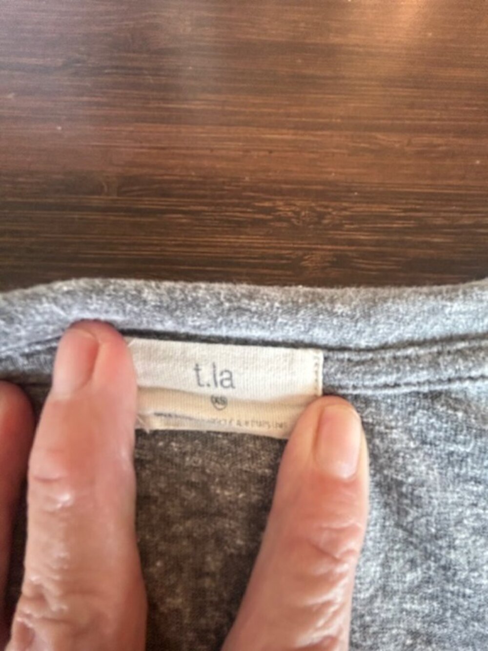 Anthropology T.La Quinn Short-Sleeve Tee - Picture 8 of 9